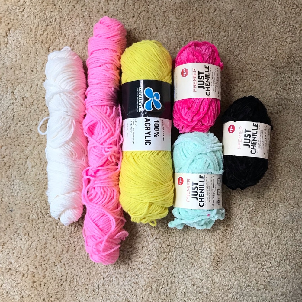 Assorted Yarn Bundle - Pastel & Bright Skeins
